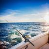 Boat Fishing Pole Rod Holder 360Â¬âˆž Rotatable Kayak Side Rail Mount Adjustable Folding Rod Holder with Large Clamp