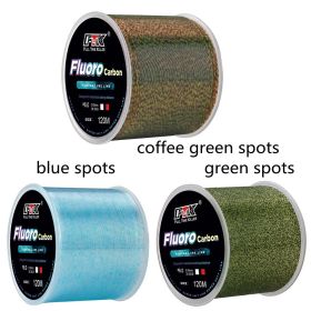Multicolor Nylon Line Main Line Sub Line Fishing Line Spot Line Fishing (Option: Green spots-2.5)